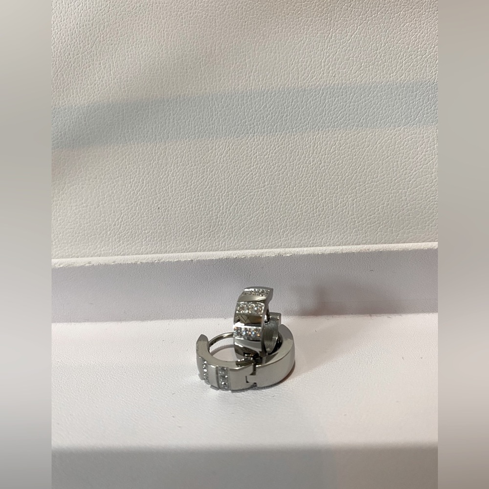 Tocara stainless steel earrings